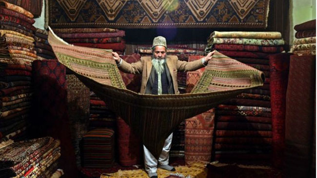 صادرات قالی افغانستان ۲۶ درصد افزایش یافته است